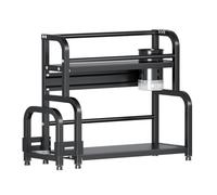 Agmoctz Multi-Layer Stainless Steel Kitchen Storage Rack - Seasoning, Chopsticks, Knife & Jar Organizer for Household Use