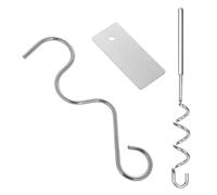 Agmoctz Peanut Butter Stirrer, Stainless Steel Peanut Butter Mixer Peanut Butter Stirrer Nut Butter Stirring Tool