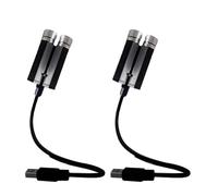 Agmoctz Star Projector Night Light Adjustable Romantic Galaxy Flexible USB Interior Car Lights, Portable Night Lamp Decorations