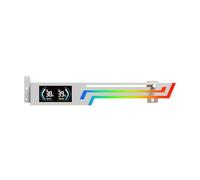 Agmoctz Temperature Display Graphics Card Bracket ARGB 5V 3PIN Computer Graphics Card VGA Bracket