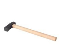 Agmoctz Texturing Hammer DIY Jewelry Making Tool Square-Head with Wood Handle Metal Pattern Designed Forming Tools No.4
