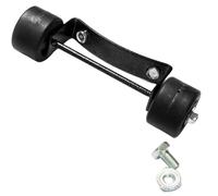 Agmoctz Universal Patio Heater Patio Heater Wheels, Bracket + Black Wheels, Replacement