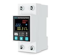 Agmoctz ZigBee TUYA Smart Life 2P/63A Circuit Breaker Earth Leakage Over Under Voltage Protection Protector Relay Energy Meter