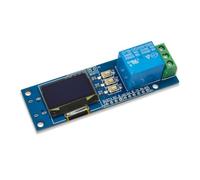 Agmoctz ZW101 Fingerprint Single-Channel Relay Module Capacitive Semiconductor OLED Display STM32 Support Secondary Development