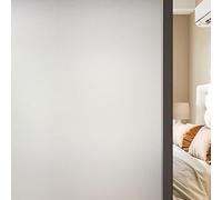 Agmovoue Frosted Window Film Privacy for Glass Windows, Opaque Vinyl Sun Blocking Anti UV Static Cling No Glue Window Frosting Film for Home Office Bathroom Kitchen, Frosted, 44 X 400CM