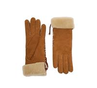 Agnelle Mia leather gloves - Brown 6.5-7-7.5