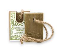 Agnes And Cat Fellberry Soap On A Rope Blackberry Shower Bar