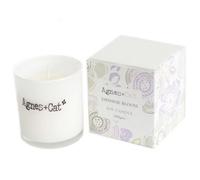 Agnes And Cat Japanese Bloom Soy Votive Candle With Silver Lid