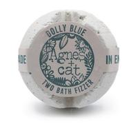 Agnes & Cat Bath Fizzer - Dolly Blue, Woody Scent, Handmade Uk