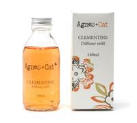 Agnes + Cat Clementine Reed Diffuser Refill 150Ml - Fresh Citrus Fragrance