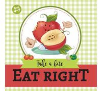 Agnes De Bezenac Eat Right: Take a Bite Paperback Book Agnes De Bezenac Multicolor