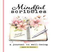 Agnes De Bezenac Mindful Scribbles: A Journal to Well-being Hardcover Book Agnes De Bezenac Multicolor