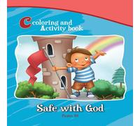 Agnes De Bezenac Psalm 91 Coloring & Activity Book: Safe with God Paperback Agnes De Bezenac Multicolor