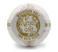 Agnes Moroccan Roll Cat Bath Fizzer - Handmade Uk, Soothing & Scented