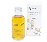 Agnes Moroccan Roll Reed Diffuser Refill 150Ml - Warm Citrus & Woody Fragrance