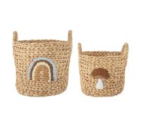 Agnes storage baskets - Set of 2 Beige one size