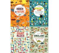 Agnese Baruzzi’s Search, Find & Count Collection: Engaging Counting Adventures Across Nature, Monsterland, Mazes, and Dinoland