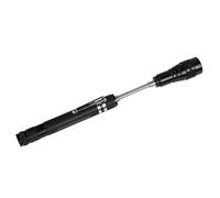 Agnetic Torch,Extendable Torch,Flexible Pocket Flashlights,Extendable Magnetic Torch Multi Function Mini Flexible Telescopic Led Flashlight Rotatable Torch with Magnetic End Blue (Black)