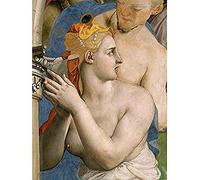 Agnolo Bronzino The Adoration The Bronze Snake Art Print Canvas Premium Wall Decor Poster Mural