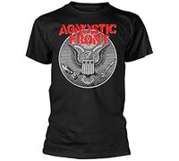 Agnostic Front 'Against All Eagle' T-Shirt (Medium) Black