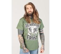 Agnostic Front - Combat Military Green - T-Shirt - green - XL - 100% Cotton XL