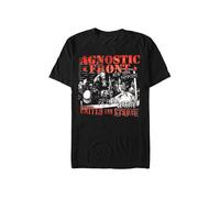 Agnostic Front - United And Strong - T-Shirt - black - M - 100% Cotton M