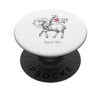 Agnus Dei- Catholic Tradition- Traditional Catholic Mass PopSockets Adhesive PopGrip