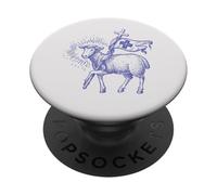 Agnus Dei- Catholic Tradition- Traditional Catholic Mass PopSockets Adhesive PopGrip