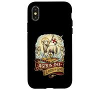 Agnus Dei Sanctus Traditional Latin Mass Catholic Case for iPhone X/XS