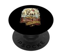 Agnus Dei Sanctus Traditional Latin Mass Catholic PopSockets Adhesive PopGrip