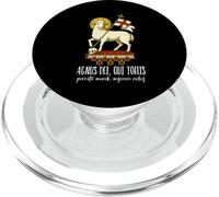 Agnus Dei Sanctus Traditional Latin Mass Catholic PopSockets PopGrip for MagSafe