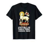 Agnus Dei Sanctus Traditional Latin Mass Catholic T-Shirt
