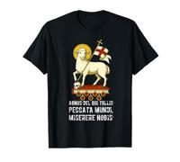 Agnus Dei Sanctus Traditional Latin Mass Catholic T-Shirt