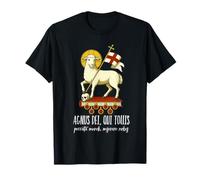 Agnus Dei Sanctus Traditional Latin Mass Catholic T-Shirt