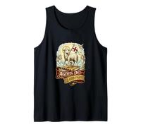 Agnus Dei Sanctus Traditional Latin Mass Catholic Tank Top