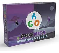 AGO Phonics Card Game Advanced Levels Box Set - Explore and learn tricky and unusual phonics and spelling patterns while playing a fun card game!
