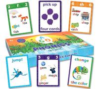 AGO Phonics Card Game for Kids - Learn to Read, 3 Levels, 162 Cards