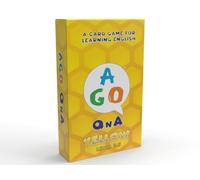 AGO QnA Yellow ESL Card Game - Level 2.5. A Fun English Language Learning Game for EFL/ESL Students - Build Vocabulary, Grammar and Conversation Skills!