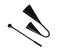 Agogo Bells Teaching Aids Birthday Gift Funny Handheld Percussion Instrument 18cmx11cm, 18x11cm