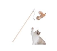 Agoky Cat Wand Toy Interactive Cat Teaser Wands With Cute Mouse Fish Pet Toys To Captivate Cats Attention Ball One Size