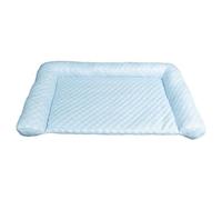 Agoky Cooling Pad for Dog Pet Cool Mat Puppy Comfortable Cool Pet Mat Portable Dog Bed for Outdoor Summer Crate Pad Sky Blue M