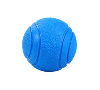 Agoky Dog Rubber Balls Interactive Pet Playing Training Tennis Ball Dog Toy Chew Toys For Small Medium Dogs Blue M