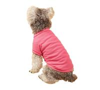 Agoky Dog Shirts Quick Dry Soft Stretchy Puppy Tshirts Front Leg Sleeves Vest Pet Clothes For Small Medium Dogs Hot Pink L