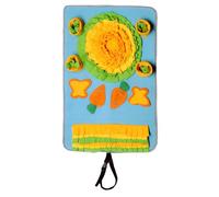 Agoky Pet Olfactory Feeding Pad Training Mat Dog Snuffle Mat Interactive Puzzle Toy Natural Foraging Tool Type A One Size