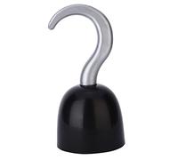 Agoky Pirate Hook For Adults - Captain Costume Hook Dress Up Hand Prop, Halloween Party Favor Black One Size