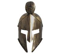 Agoky Roman Soldier Helmet Gladiator Costume Spartan Helmet Hat - Costumes For Adults Type A One Size