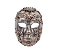 Agoky Viking Warrior Mask Medieval Berserker Soldier Costume Masks For Masquerade Party Coffee 2 One Size
