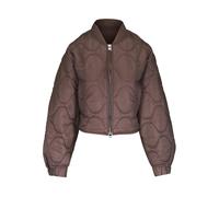 AGOLDE Iona quilted bomber jacket - Brown M
