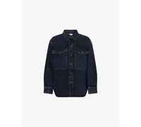 Agolde Mens Agolde Park Shirt Denim Jacket Boyd (Blackened Indigo) M
