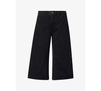 Agolde Womens Agolde x Maria Mcmanus Skater Denim Shorts Black 25